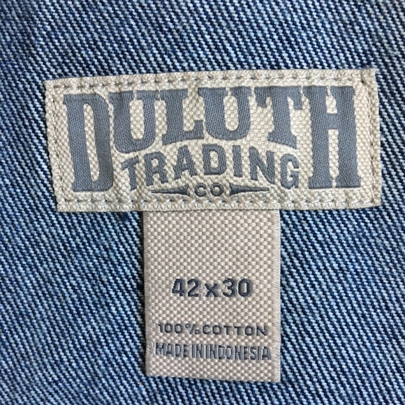 Duluth Trading Co Men’s Ballroom Carpenter 5 Pocket Jeans Denim 042 Size 42X30 - Picture 8 of 16